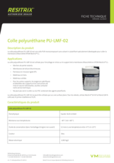 Colle polyuréthane PU-LMF-02 - FT
